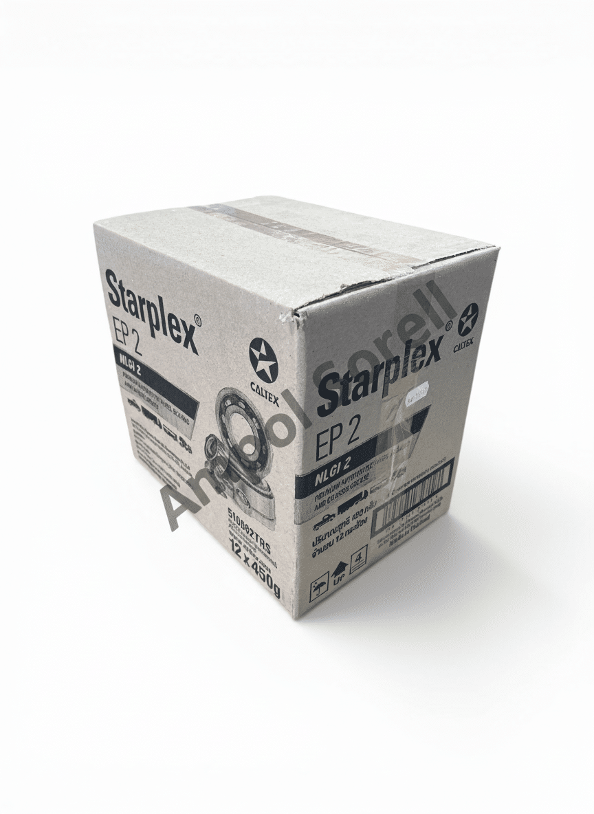 Caltex Starplex EP2 450g Grease Cartridges (12)