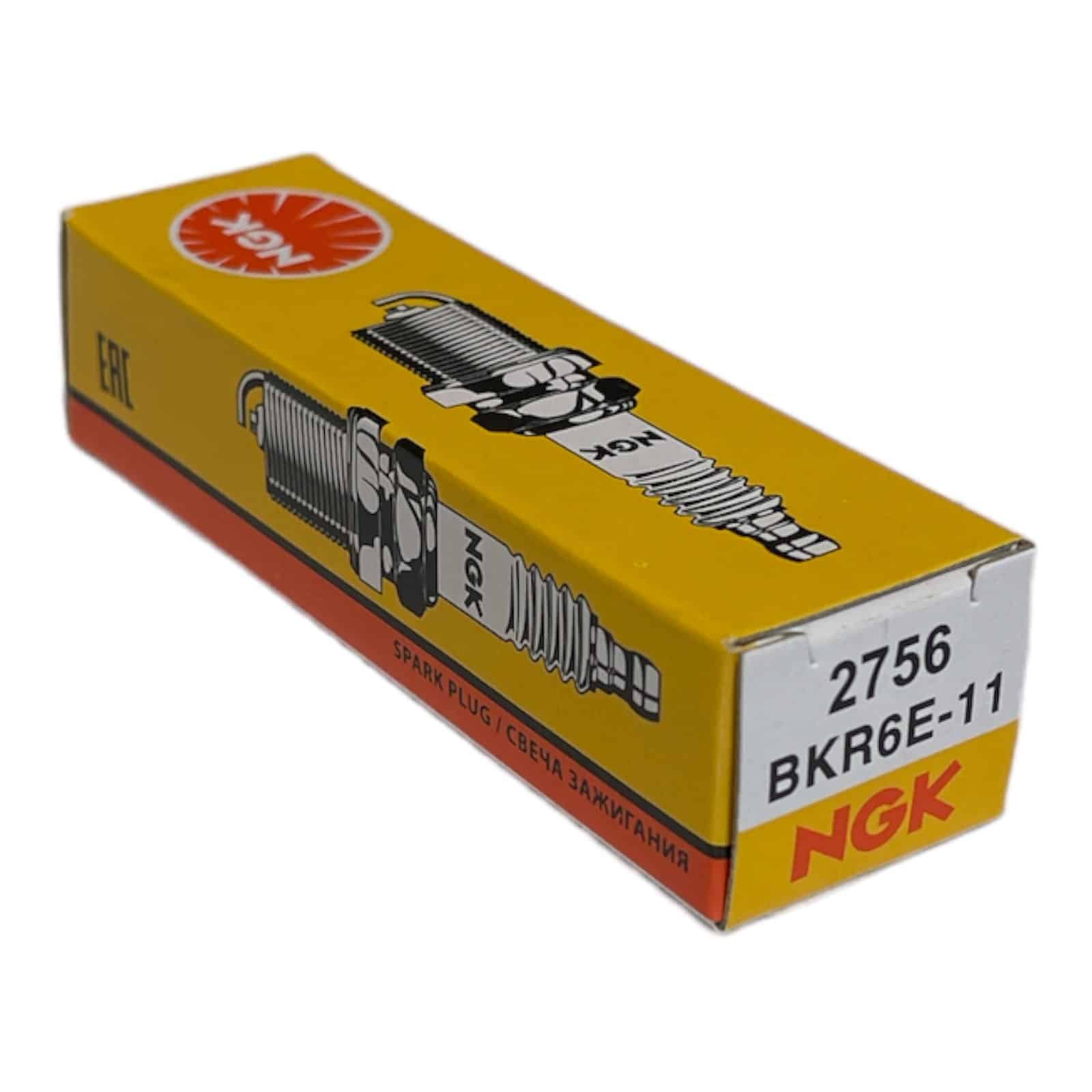 thumbnail interactive-video image 1 of 4 New NGK V-Power Copper Spark Plugs BKR6E-11 #2756 – Made In Japan 1 of 3