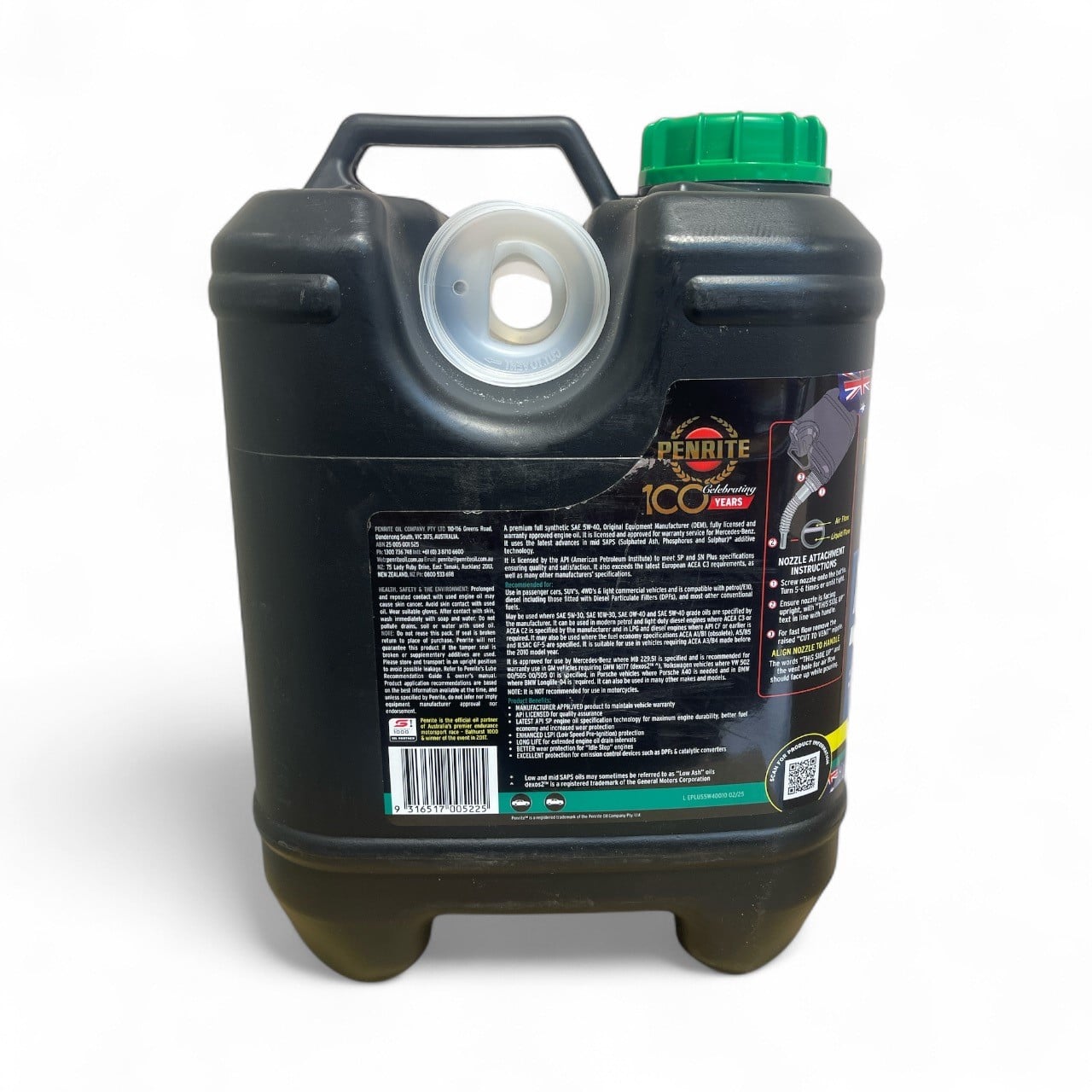 Penrite Enviro+ 5W40 Engine Oil 10L