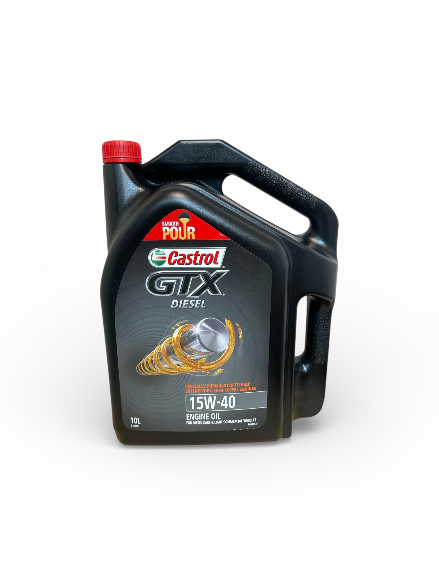 Castrol GTX Diesel 15W40 Engine Oil 10L