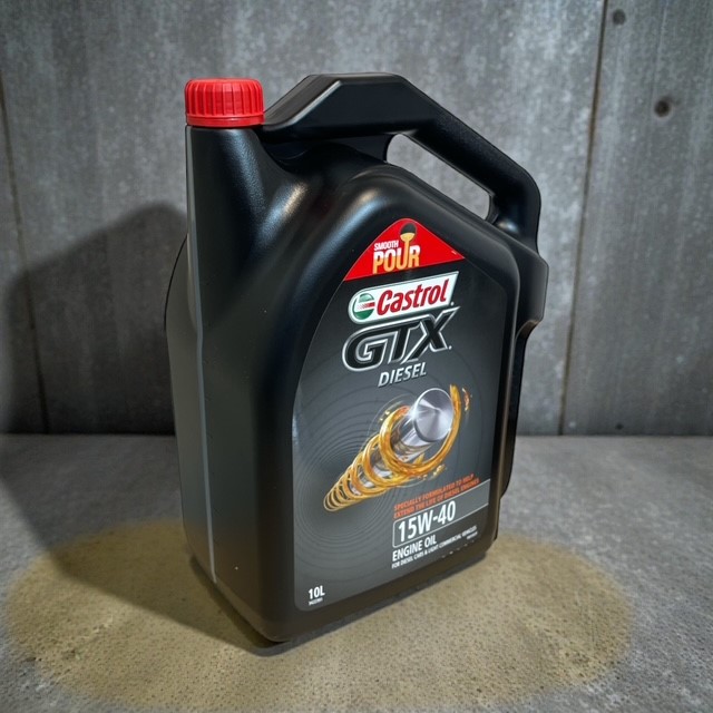 Castrol GTX Diesel 15W40 Engine Oil 10L